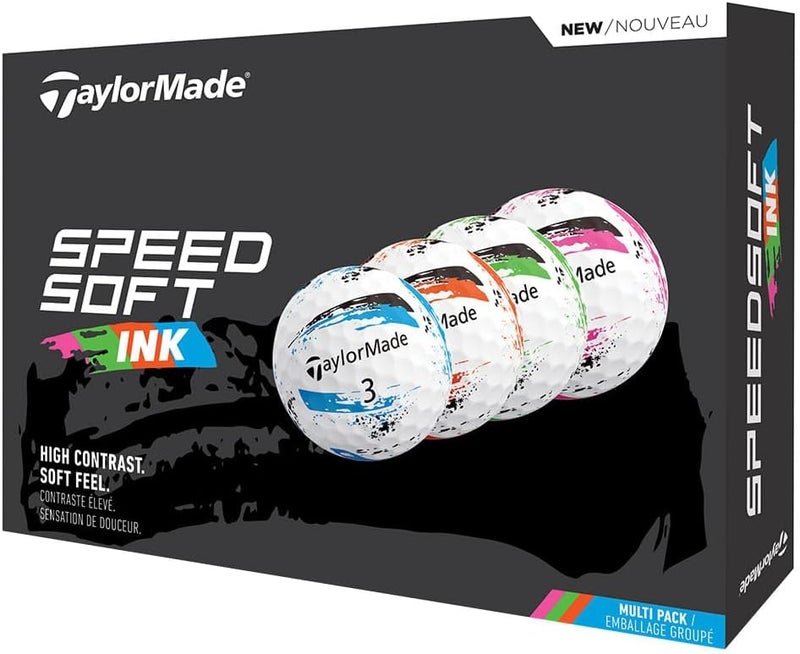 TaylorMade SpeedSoft Golf Balls, Maximum Distance with Ultra-Soft Feel, Perfect for Off The Tee and Around The Green - Image 2